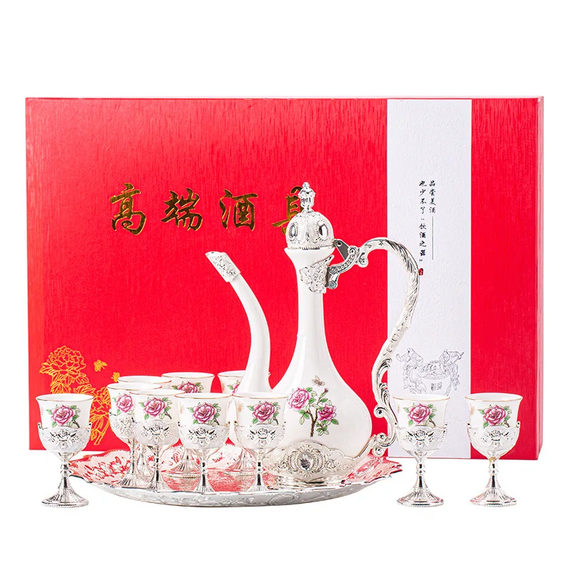 Ceramic Wine Set Ba… - image