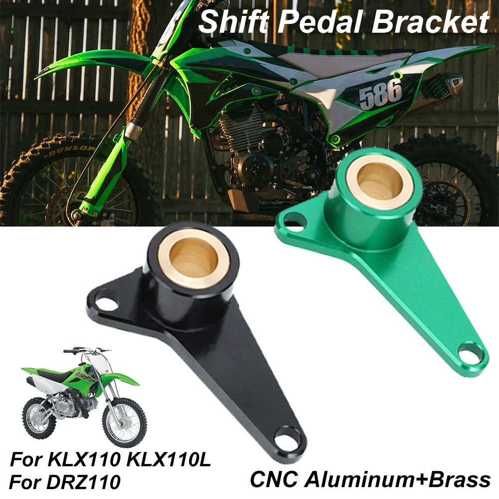 Schaltwellenhalterung, modifizierte Teile, Stabilisator, Getriebekipphebel für KAWASAKI SUZUKI KLX 110 110L ab 2005 DRZ110 alle Jahre