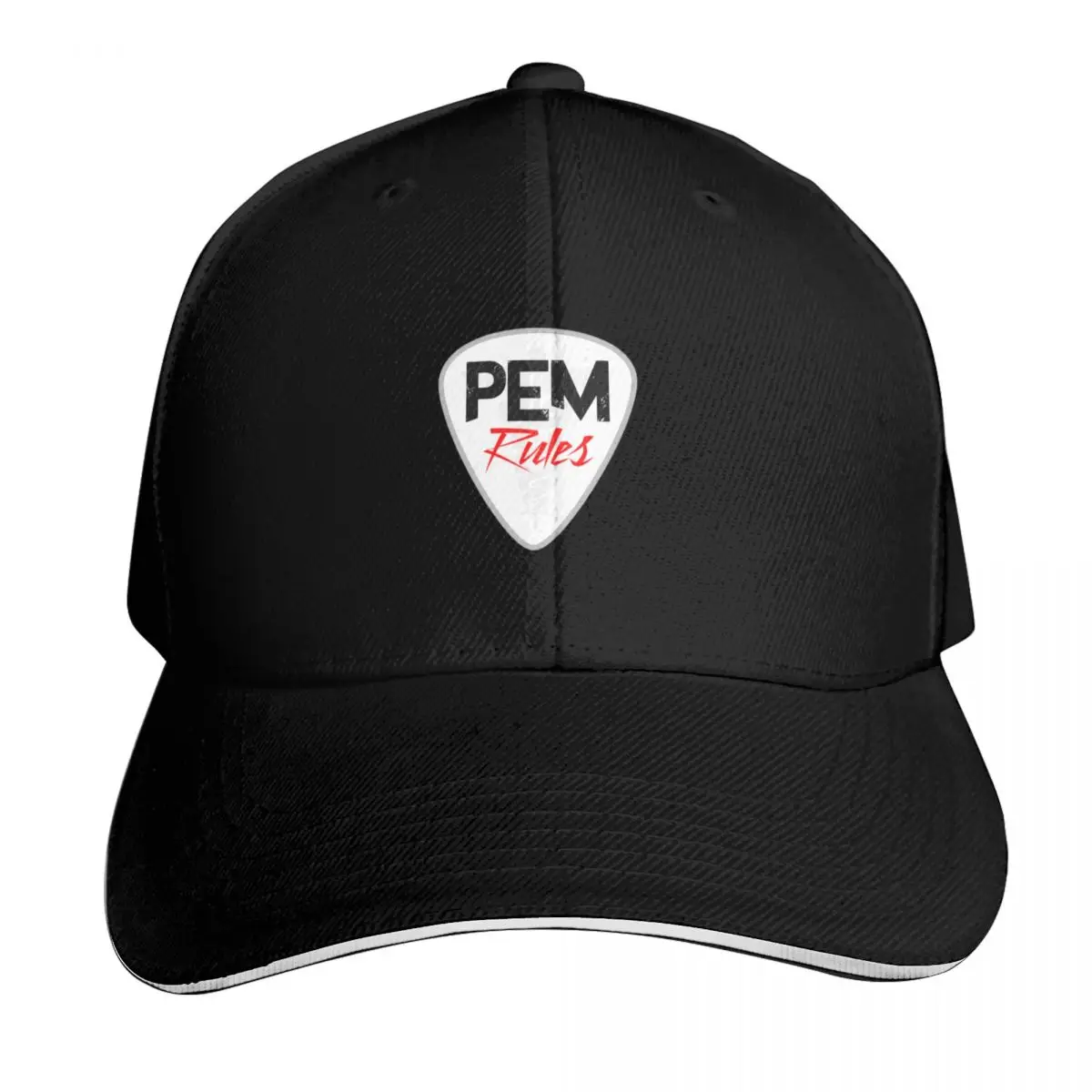 PEM Rules Merchandise Baseball Cap Adjustable Buckle Closure Moisture Wicking Quick Dry Curved Brim Classic Fit