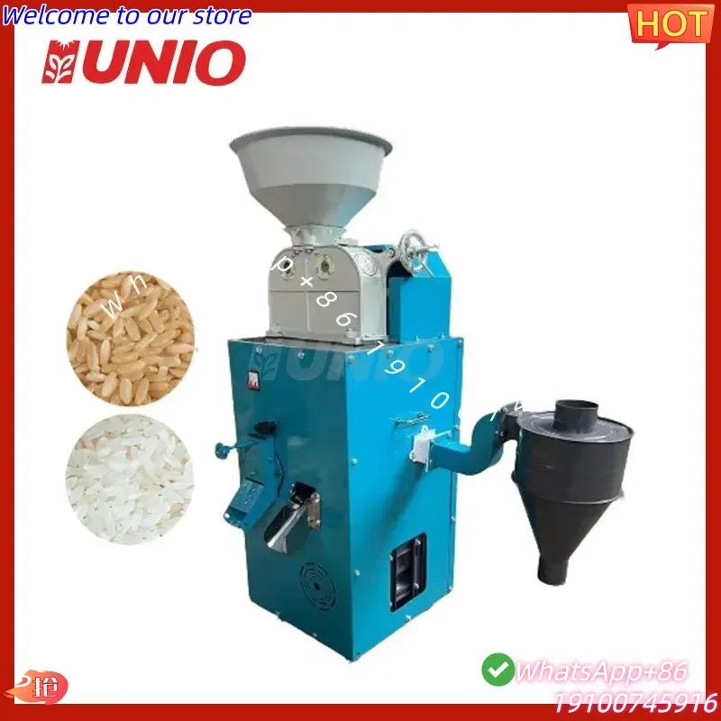 2026Hot Factory Price Mini Small Paddy Rice Mill Milling Husker Rice Whitening Machine Rice Huller Hulling Machine on Sale