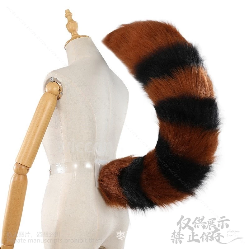애니메이션 모피 늑대 여우 고양이 코스튬 꼬리 코스프레 세트, 할로윈 크리스마스 파티 선물, 코스튬 액세서리, 맞춤형 소품