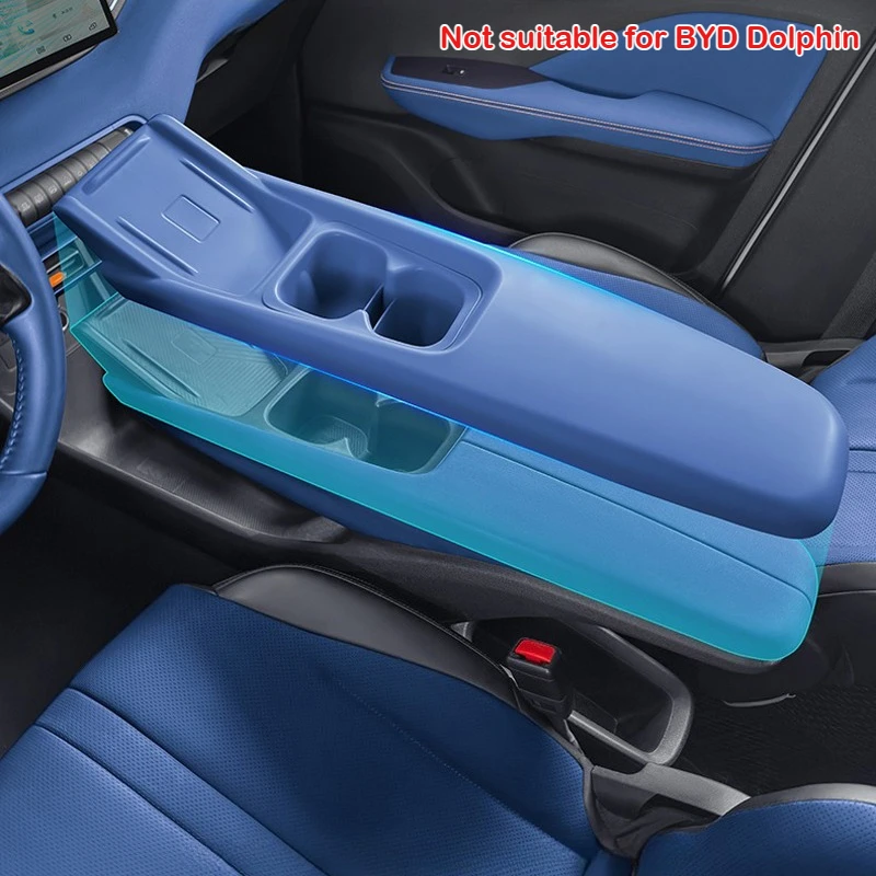 

For BYD Seagull Dolphin Mini Surf Armrest Panel All-inclusive Central Control Wireless Charging Protective Cover Cup Slot Pad