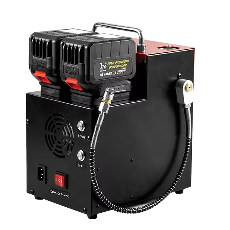 GX GX-E-L3-I for Hunting for Diving Lithium Battery 18V Portable High Pressure Rechargeable Pcp air Compressor With view 4
