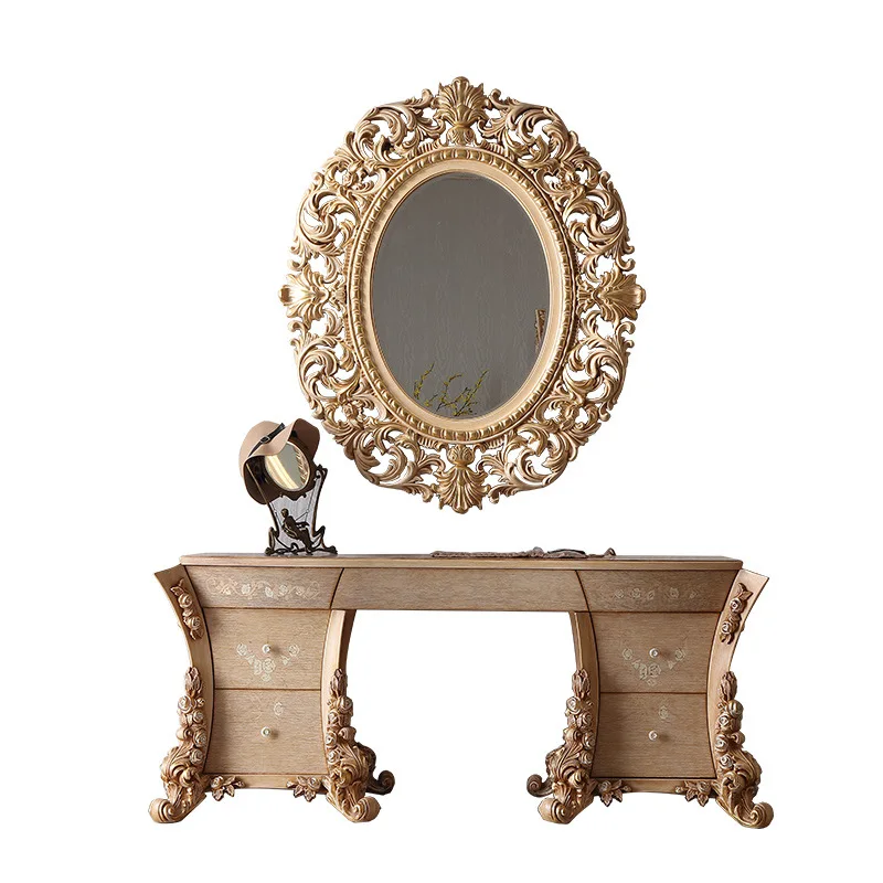 

European Birch Dresser French Vanity Mirror Bedroom Vanity Italian Birch