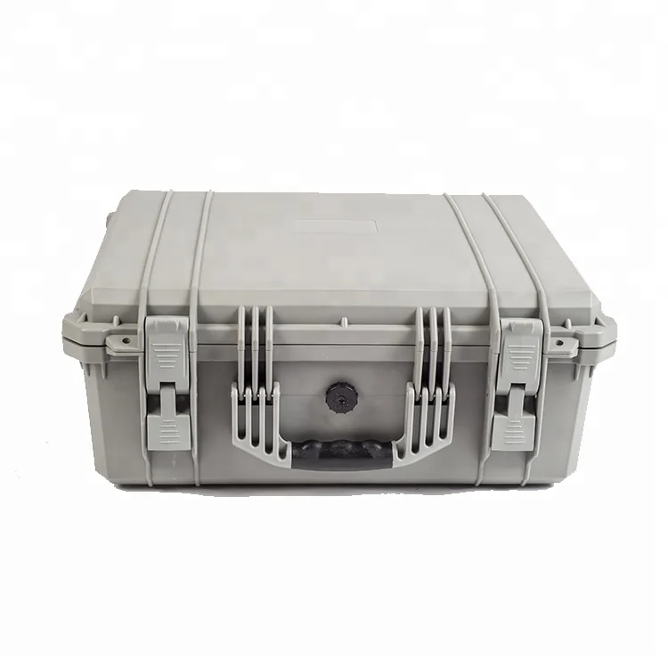 DPC104 Rugged IP67 Waterproof PP Plastic Equipment Case With Foam 535*435*165mm