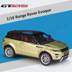 WELLY GTA 1:18 Range Rover Evoque SUV Die-cast Alloy Car Model Toys Collectible Miniature Cars Sports Car Model Holiday Gift