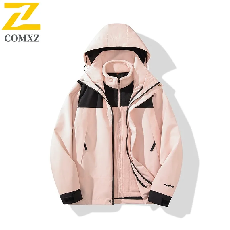 

COMXZ уличная дорожная мужская куртка премиум-класса 2025 легкая повседневная стеганая куртка повседневный стиль удобная осенне-зимняя одежда