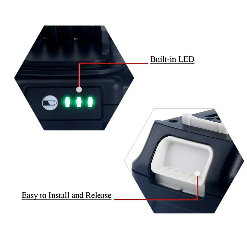10.8V 4000mAh Li-ion Power Tools Rechargeable Battery For Makita BL1016 BL1015 BL104 BL1021 BL1020