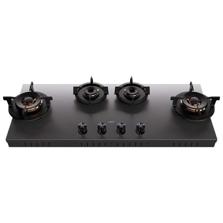 Residential Kitchens Desktop Embedded Rock Plate Stove Cooktops Cooking Gas Burner Cooker