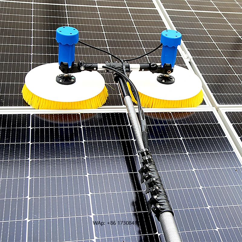 

Double Head Solar Panel Cleaning Brush Solar Panel Cleaning Machine Solar Panel Cleaning Tool Equipment