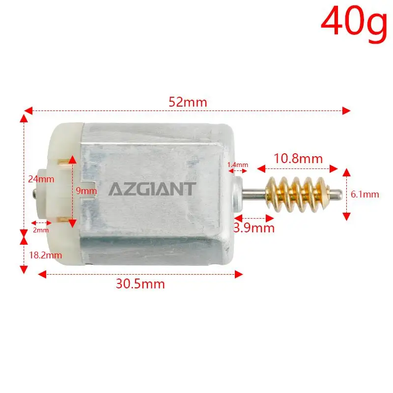 AZGIANT High-Speed Folding Mirror Motor Power Fold Actuator for Kia Pride Rio MK4 Car Door Mirror Repair