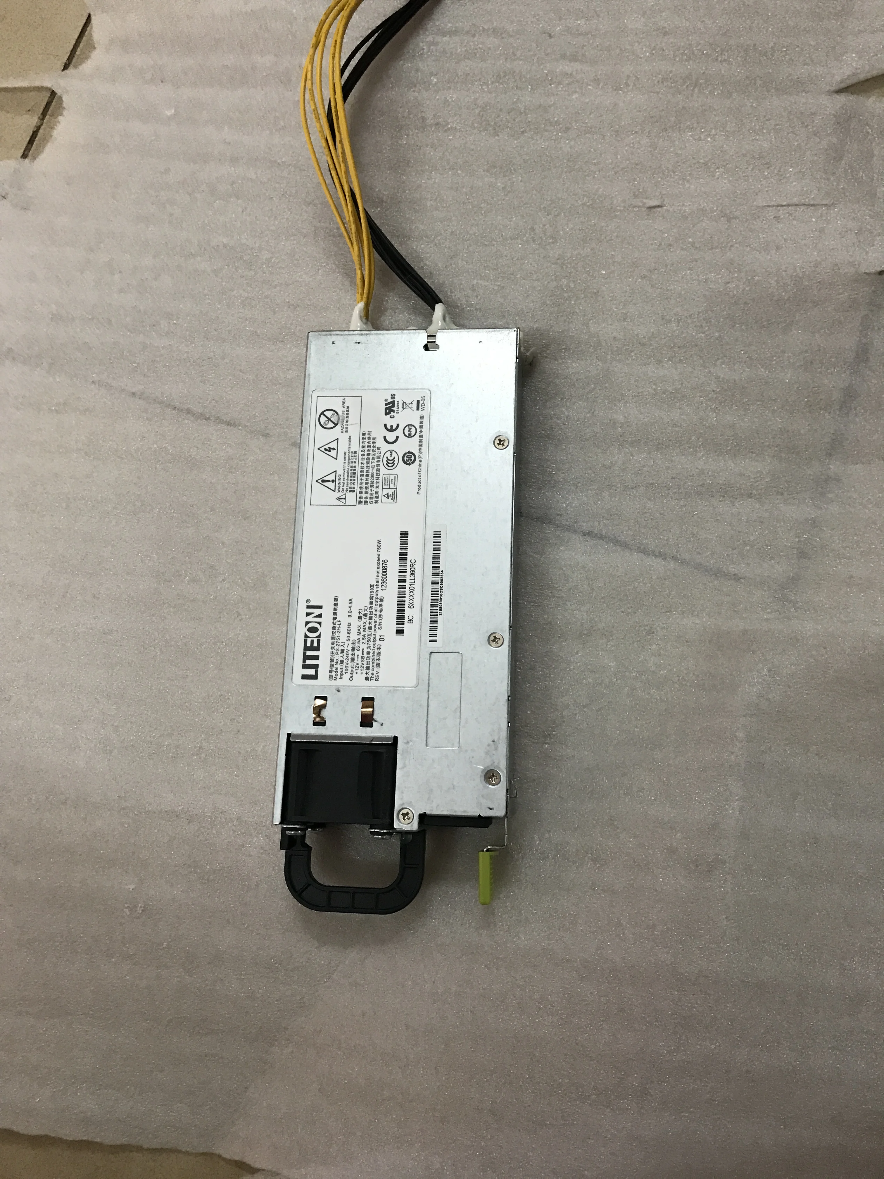 Imagem -03 - Baixo Nível de Ruído 12v Psu 750w Entrada 110v220v Fonte de Alimentação Apropriada para Asic Ltc Doge Mineiro Goldshell Mini Doge Kd-box Ck-box Hs-box