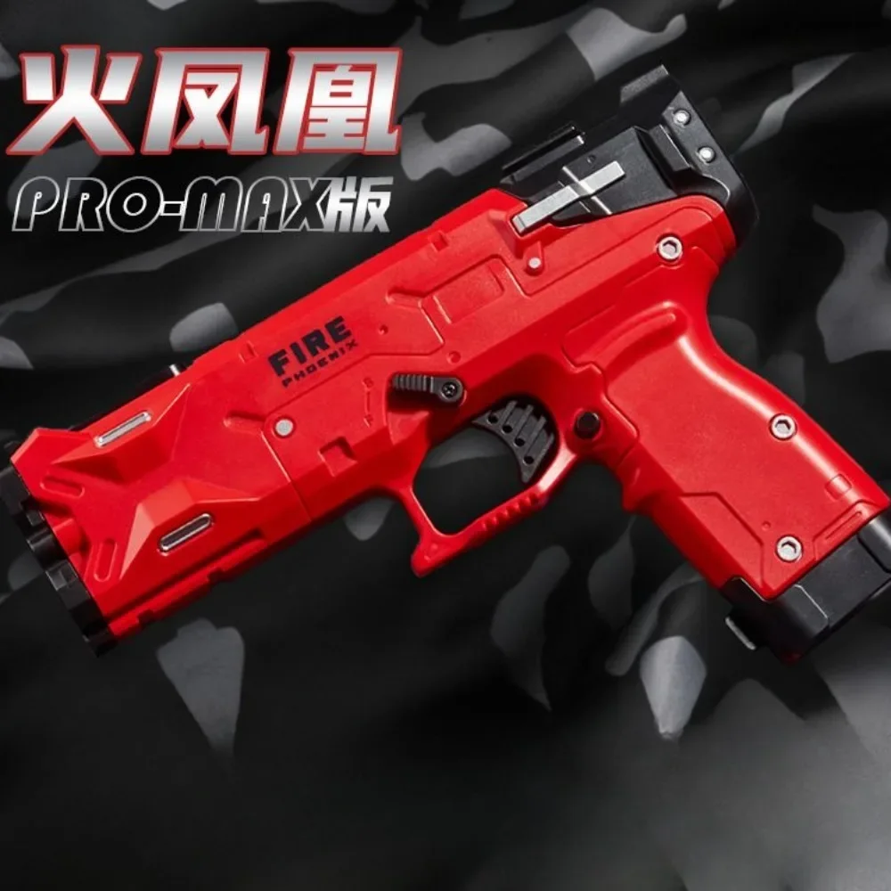 Zabawkowy pistolet na miękkie naboje, ręcznie ładowany, dla dzieci, do strzelania na zewnątrz, idealny do gier CS, prezent świąteczny dla chłopca.