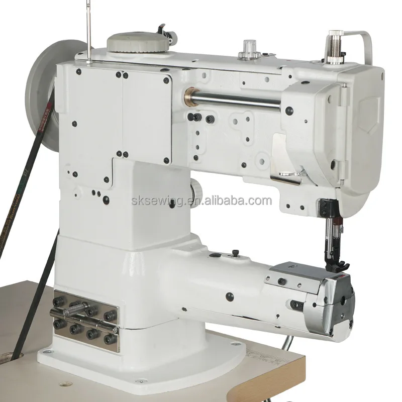 1341 Cylinder Bed Auto Oil Compound Feed Lockstith Sewing Machine for Leather