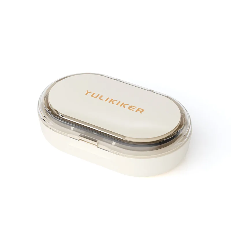 Portable 3-Compartment Pill Organizer Mini Travel Pill Case With Sealed Design Waterproof Medicine Storage Box For VitaminsSuppl