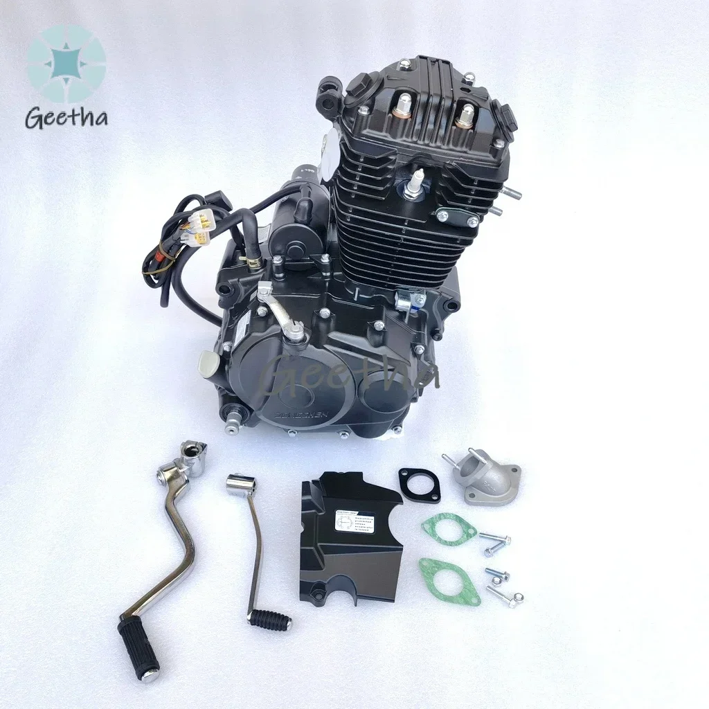 

For 250cc Engine Zongshen 250 Air Cooled Motorcycle Engine For All Motorcycles ZS165FMM With Free Engine Kit