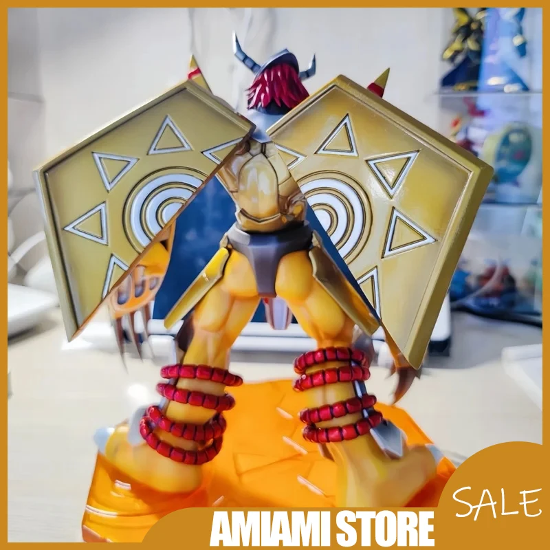 

22 см Digimon Premium Series, черная фигурка WarGreymon GK Dark Evolution, коллекционное украшение для рабочего стола, лучшие подарки для мальчиков