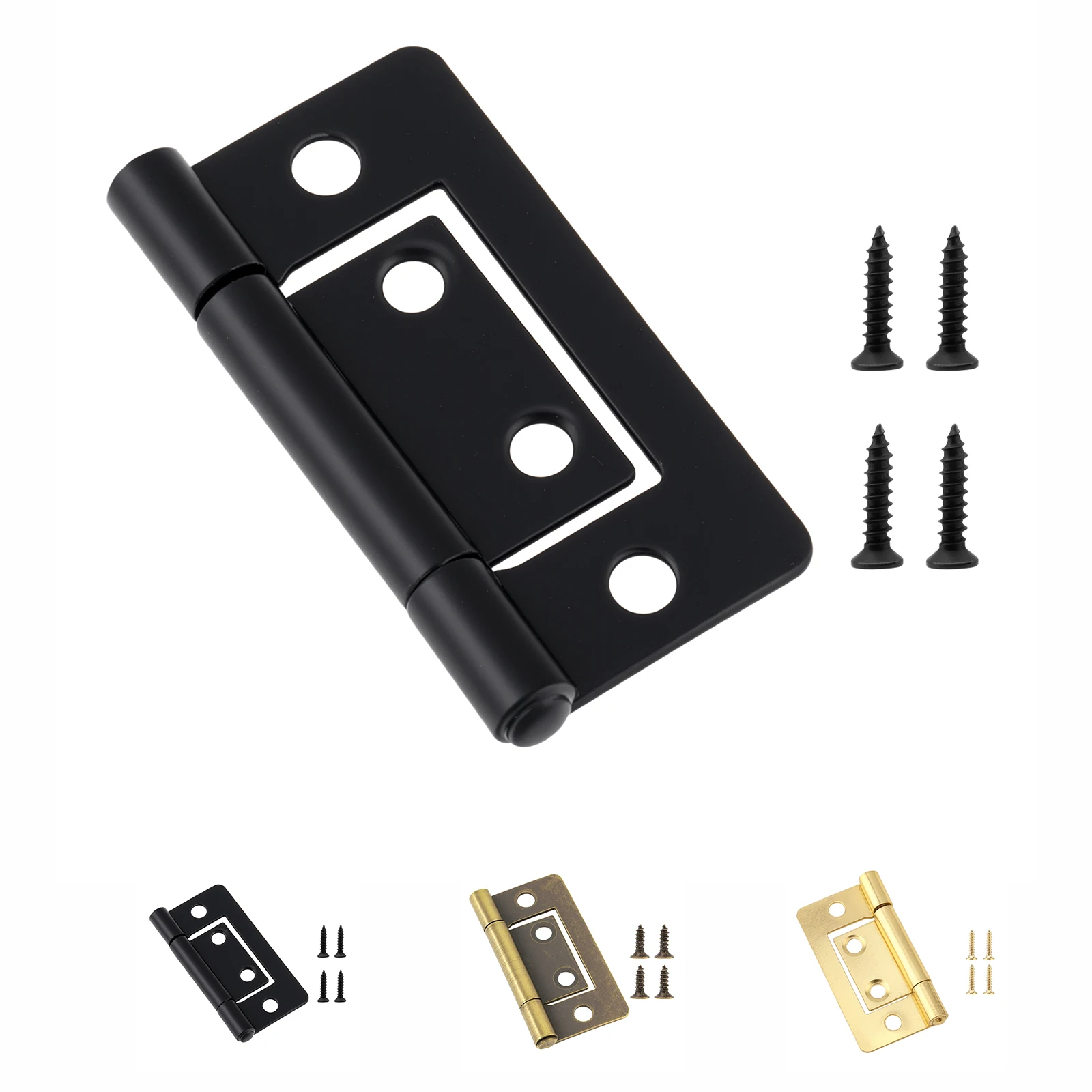 

1 Piece 38 x 21mm Vintage Metal Hinge for Jewelry Wooden Box Door Cabinet Bins Wardrobe Hinge