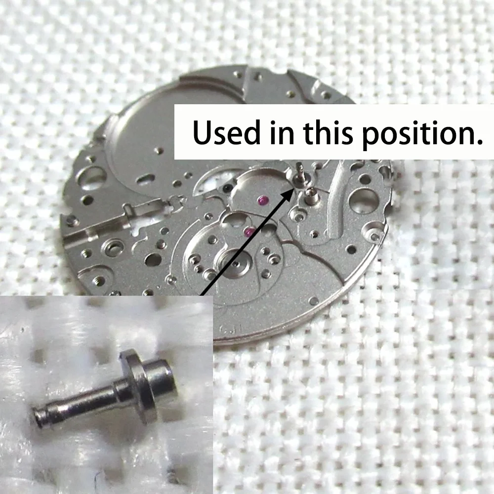 시계 액세서리 감속 휠 센터 샤프트 9015 무브먼트 시계 수리 부품 센터 샤프트에 적합