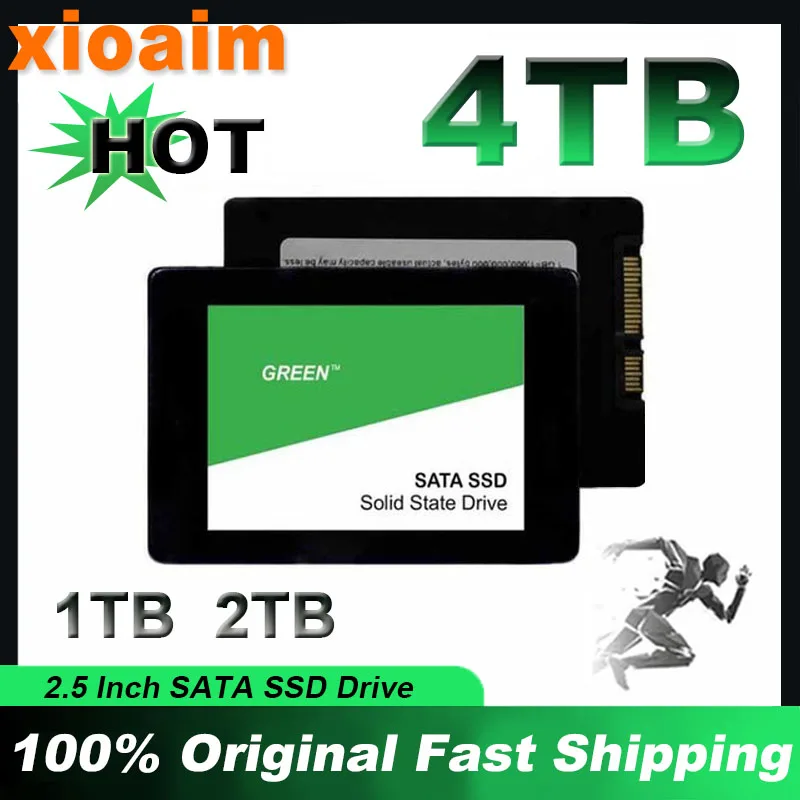 

For Xoiaomi 2TB SSD SATAIII 2.5"Ssd Hard Disk Drive 1TB 500GB High Speed Transfer Internal Solid State Drive For PC/Laptop Mac