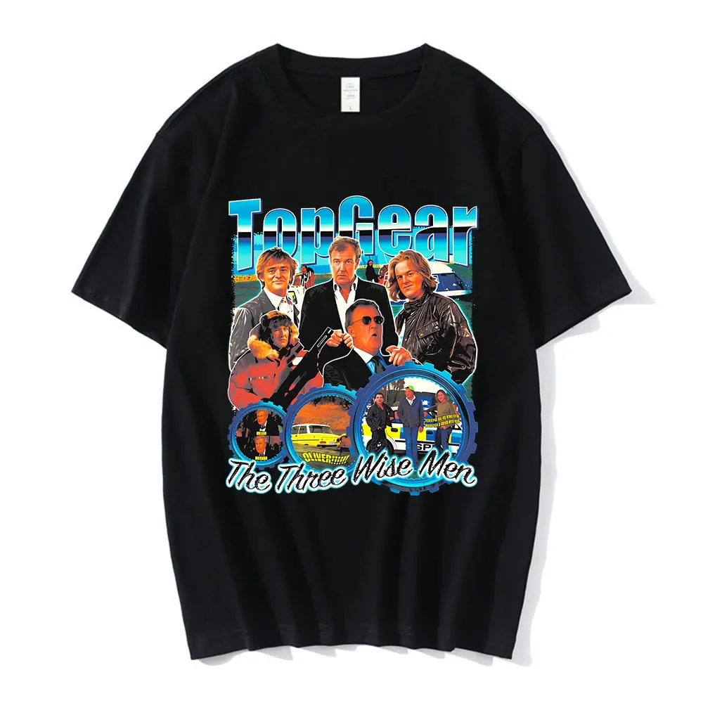 Jeremy Clarkson Graphic Funny Meme T-shirts Men's Women Fashion Classic Short Sleeves Oversized T Shirts Cotton Casual T-shirt