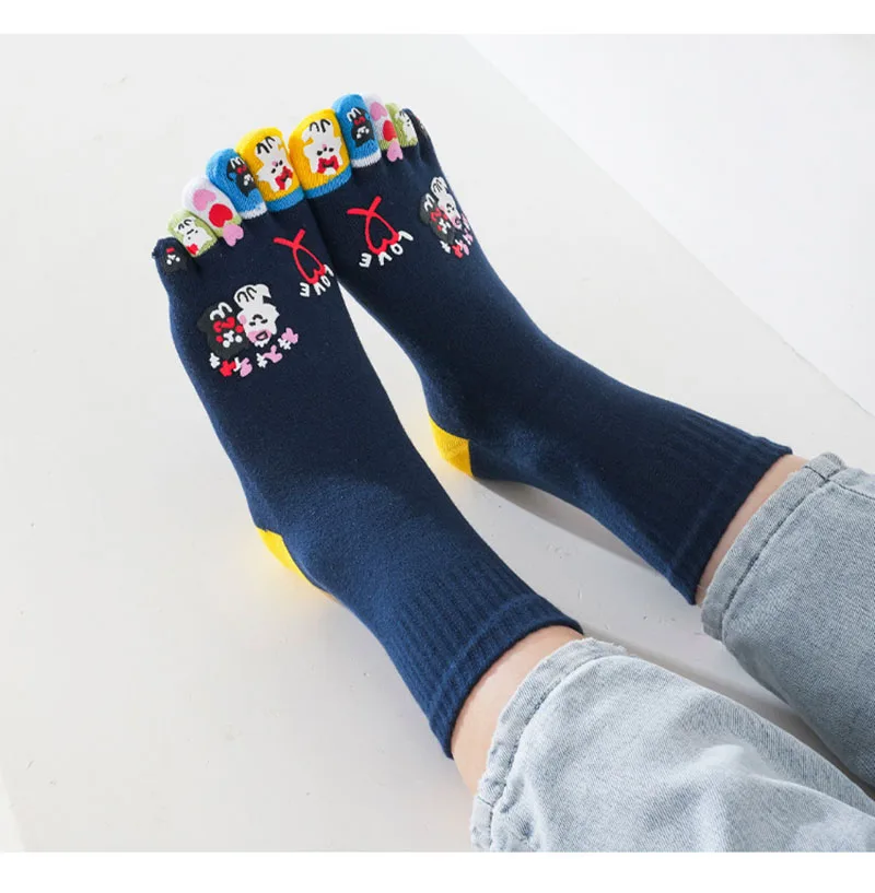 5 Pairs Glued Carto…