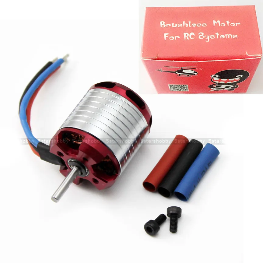 GARTT 3600KV 3700KV 330W Brushless Motor For 450 Align Trex RC Helicopter
