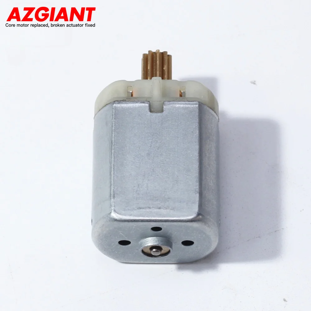 AZGIANT 10 Teeth (6*7mm) Car Latch Door Lock Motor 12V DC For Volkswagen Golf 6 Cover Trunk Lock For OPEL VECTRA C