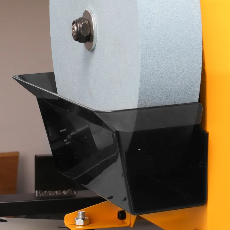 400W Knife Sharpening Benchtop Machine Low Noise MetaL Arrival AC/DC Dual-use 10-Inch Wet and Dry Use Sharpener