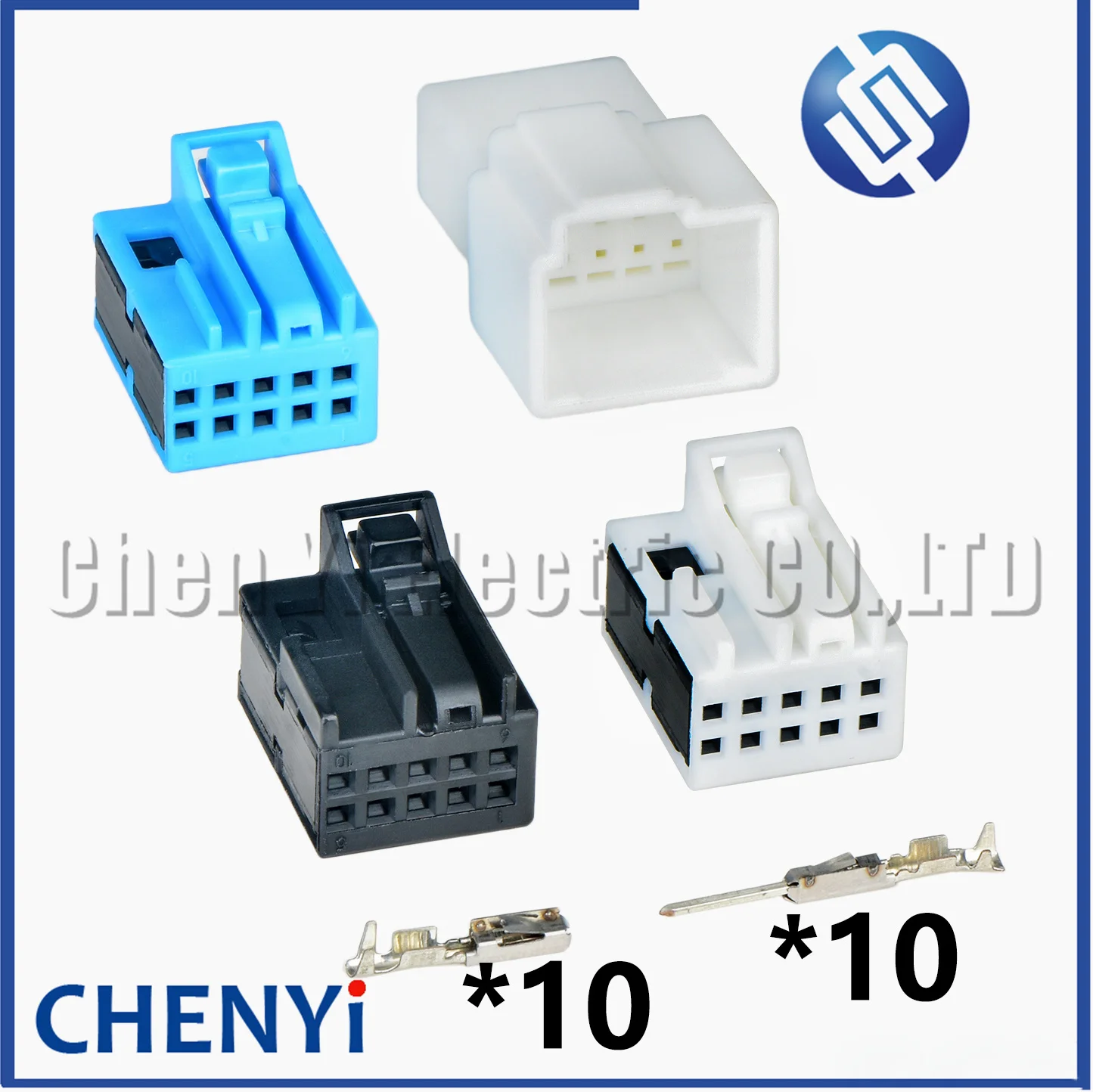 10 Pin Autoconnector harness plug 3-929171-1 2-929171-1 1-929171-1 For Car door panel sunroof rearview mirror tail light module
