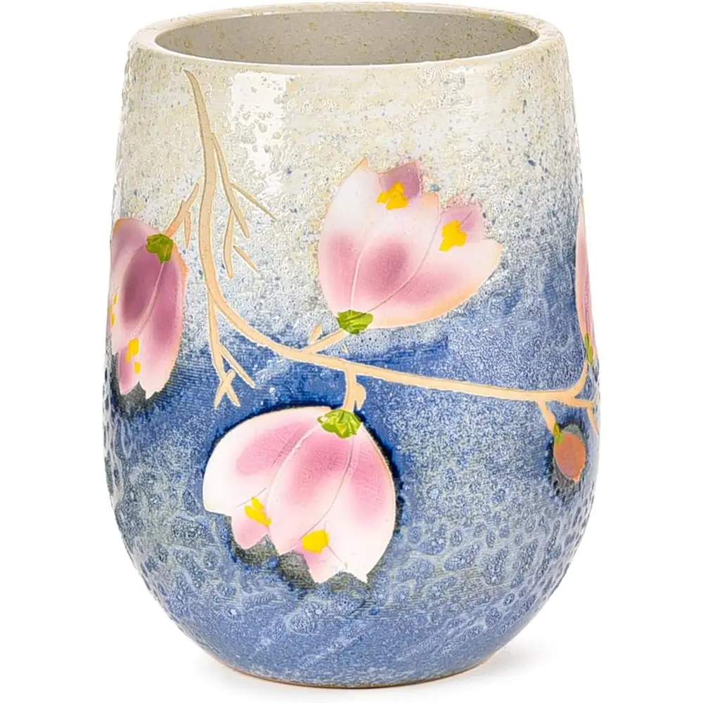 

10.6 Inch Hand-Painted Succulent Plant Pot with Drainage, Textured Decorative Planter for Indoor & Outdoor Use