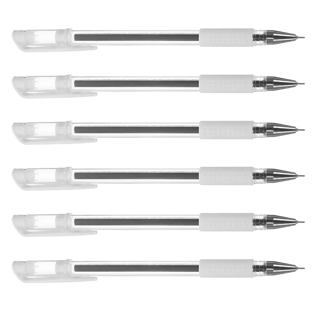 6Pcs Splashproof Fine Positioning Pen for Eyebrow Tattoo Skin Marking Precision Makeup Contouring Temporary Tattoo