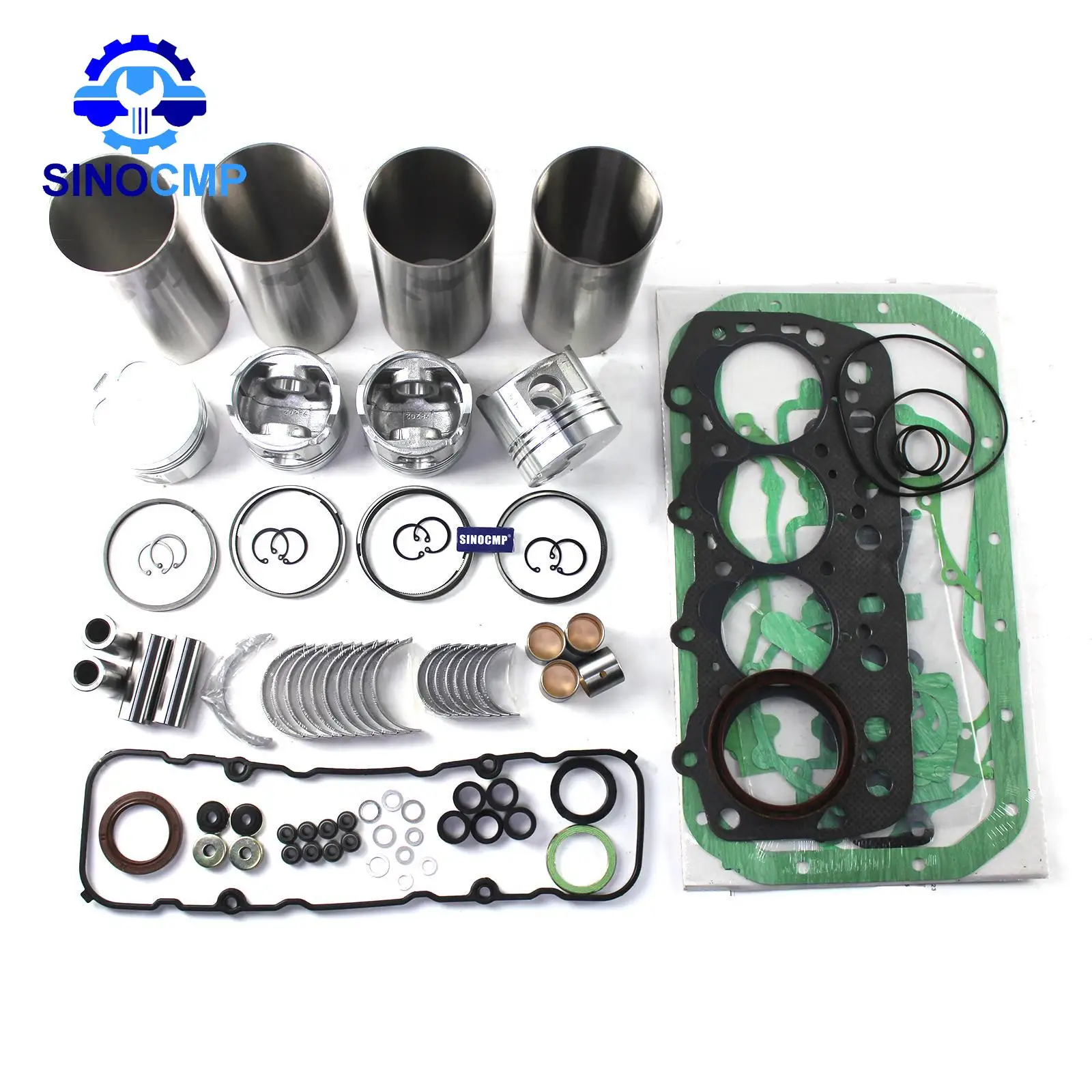 1DZ-II 1DZ-2 Engine Rebuild Kit Fits Toyota 7-8FD Forklift SDK Loaders Parts Excavator Repair Kits