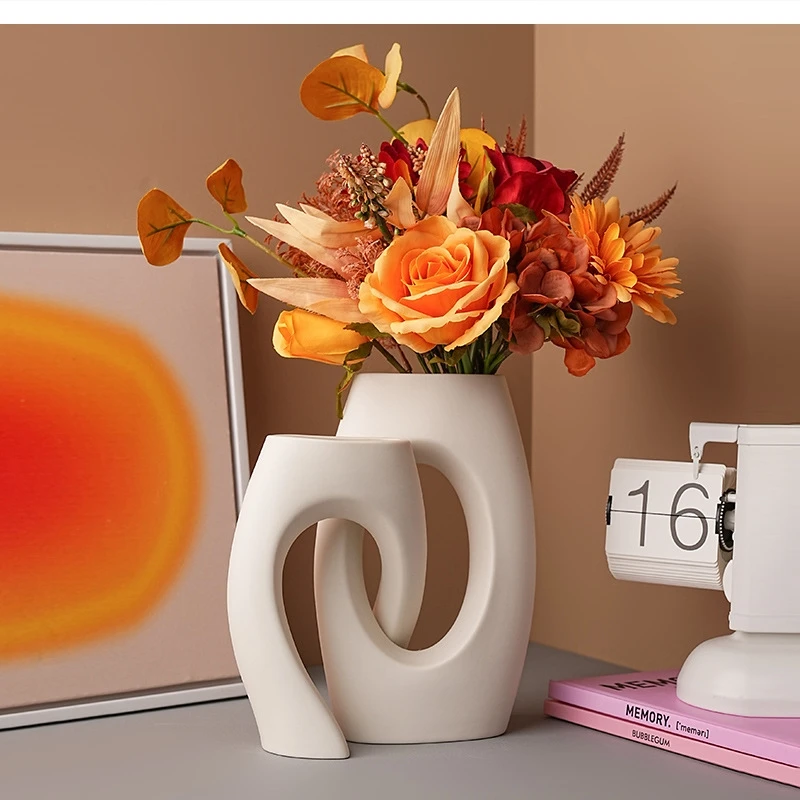 ceramic vase arranger decoration room accessories