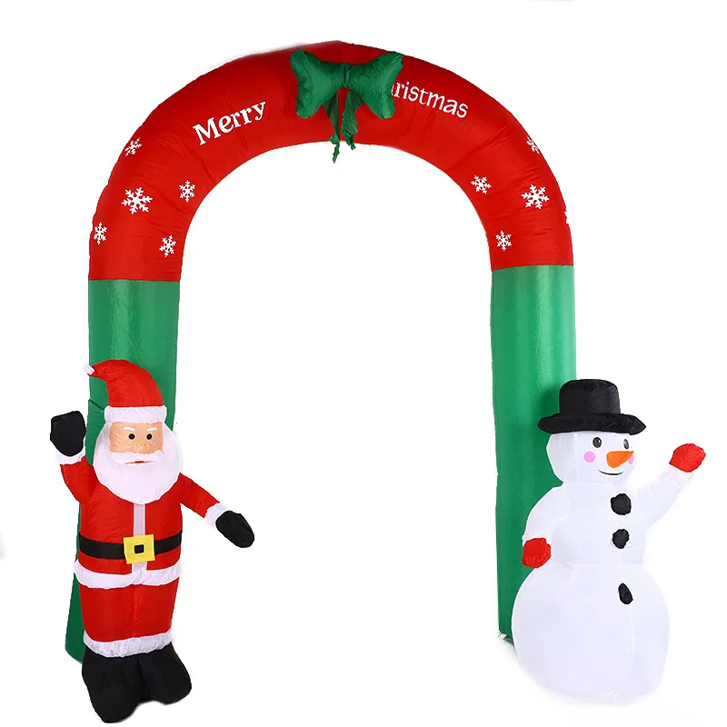 

Cross-border special Christmas scene decorations Venue layout props Inflatable