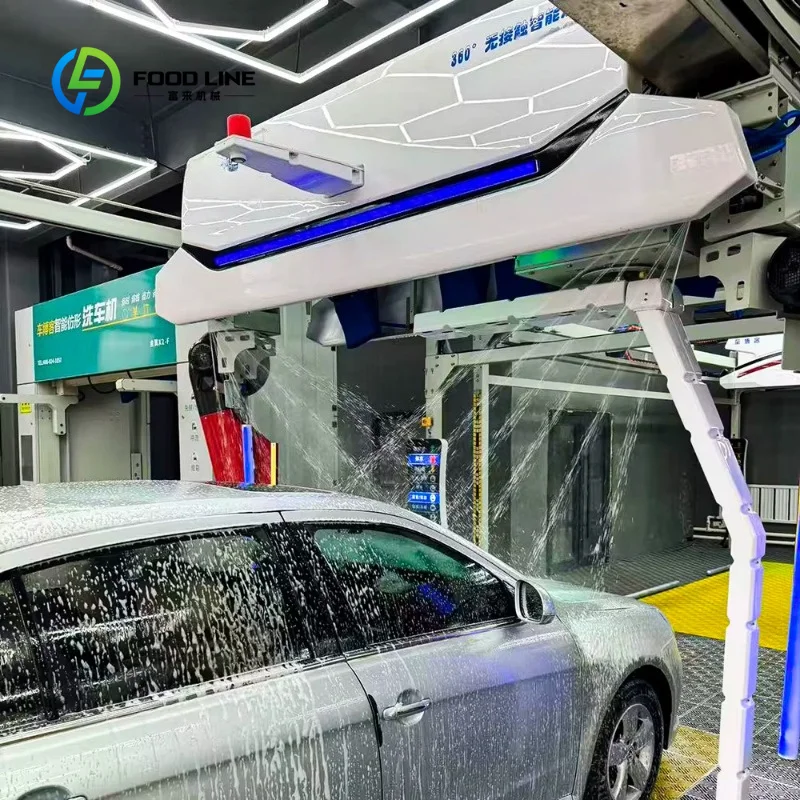 Customized Automatic Car Washer Touchless Car Wash Machine High Pressure Water Cleaning System for Commercial Car Wash Station