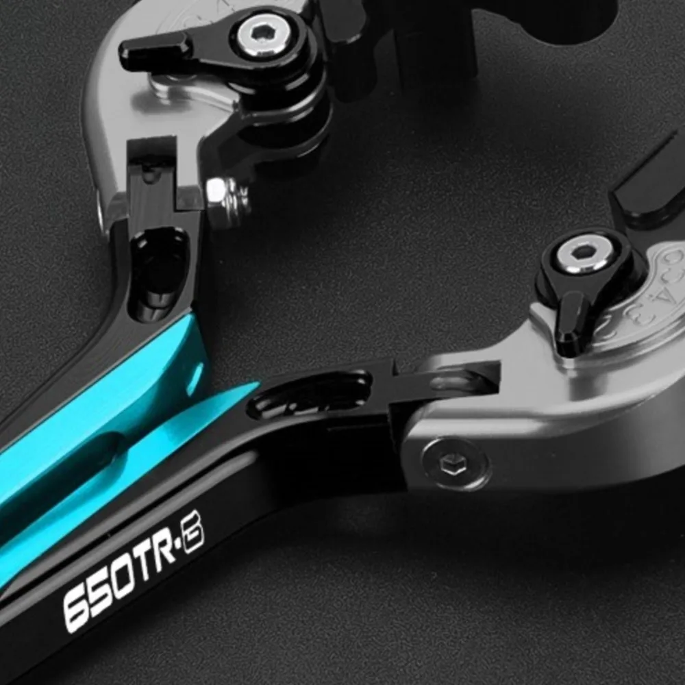 For CFMOTO CF MOTO 650TR-G 650 TRG 2020-2024 2023 650TRG Motorcycle Accessories Adjustable Folding Brake Clutch Levers Handlebar