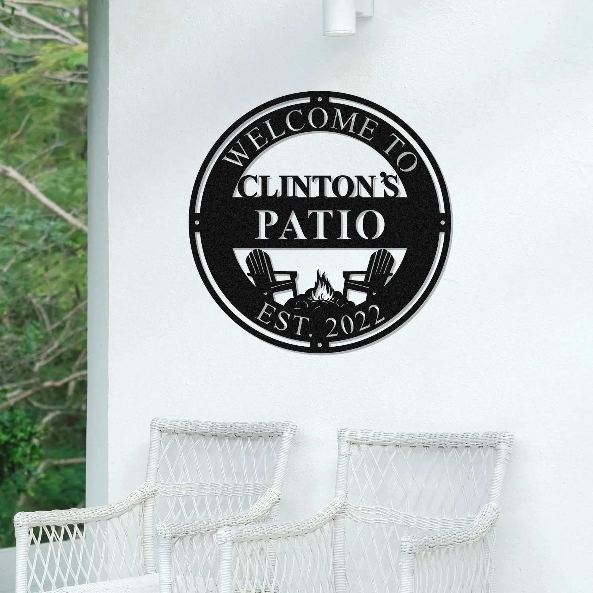 

Personalized Backyard Metal Sign Custom Backyard Oasis Sign Outdoor Camping Sign Patio Decor Metal Outdoor Sign Outdoor Wall