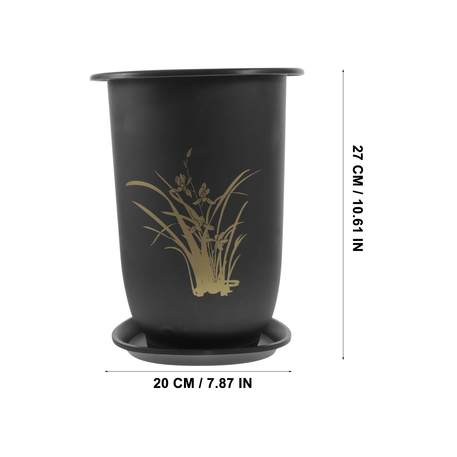 

1Set Orchid Planter Creative Simple Plastic Durable Eco-Friendly Flower Pot Suitable for Garden Home Office Decorative Plant