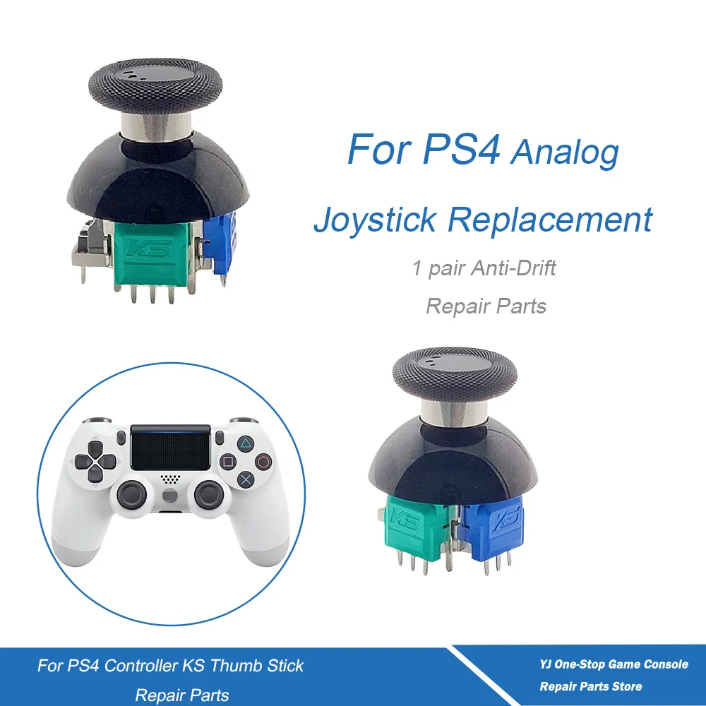 K-Silver JT13 Pro JT13-005 Analog Stick TMR Joystick 320° Adjustable Tension No Drift for PS5/Switch Pro/PS4 Replacement Part - view 2