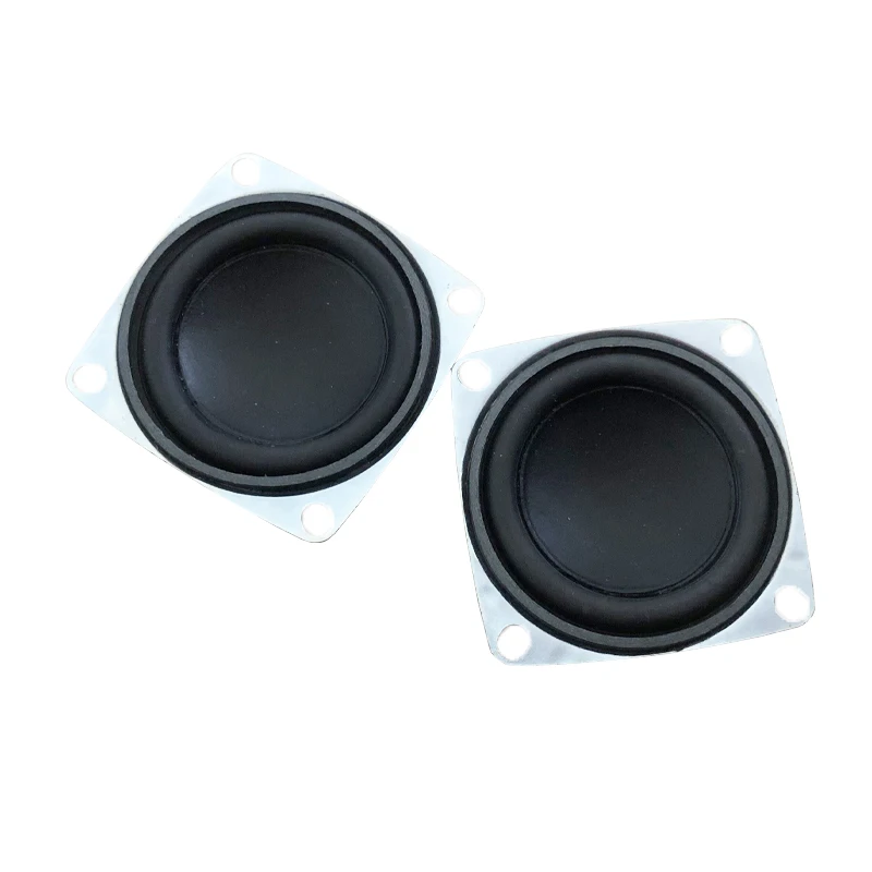 2pcs 2 Inch 52MM Bluetooth Full Range Speaker Unit 4 8 Ohm 5W Neodymium Inner Dual Magnet For Home Theater Audio Sound DIY