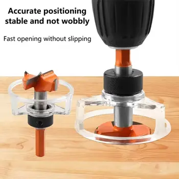 Yeni 35mm Menteşe Delik Delme Jig Kılavuzu Bulucu Aracı Ağaç İşleme Delik Açıcı Bulucu Kapı Pencere Dolabı Marangozluk Aletleri