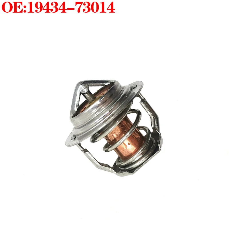 Thermostat (71°) 19434-73014 1943473014 for Kubota V1903 (Small) Excavator Construction Machinery Accessories New Parts