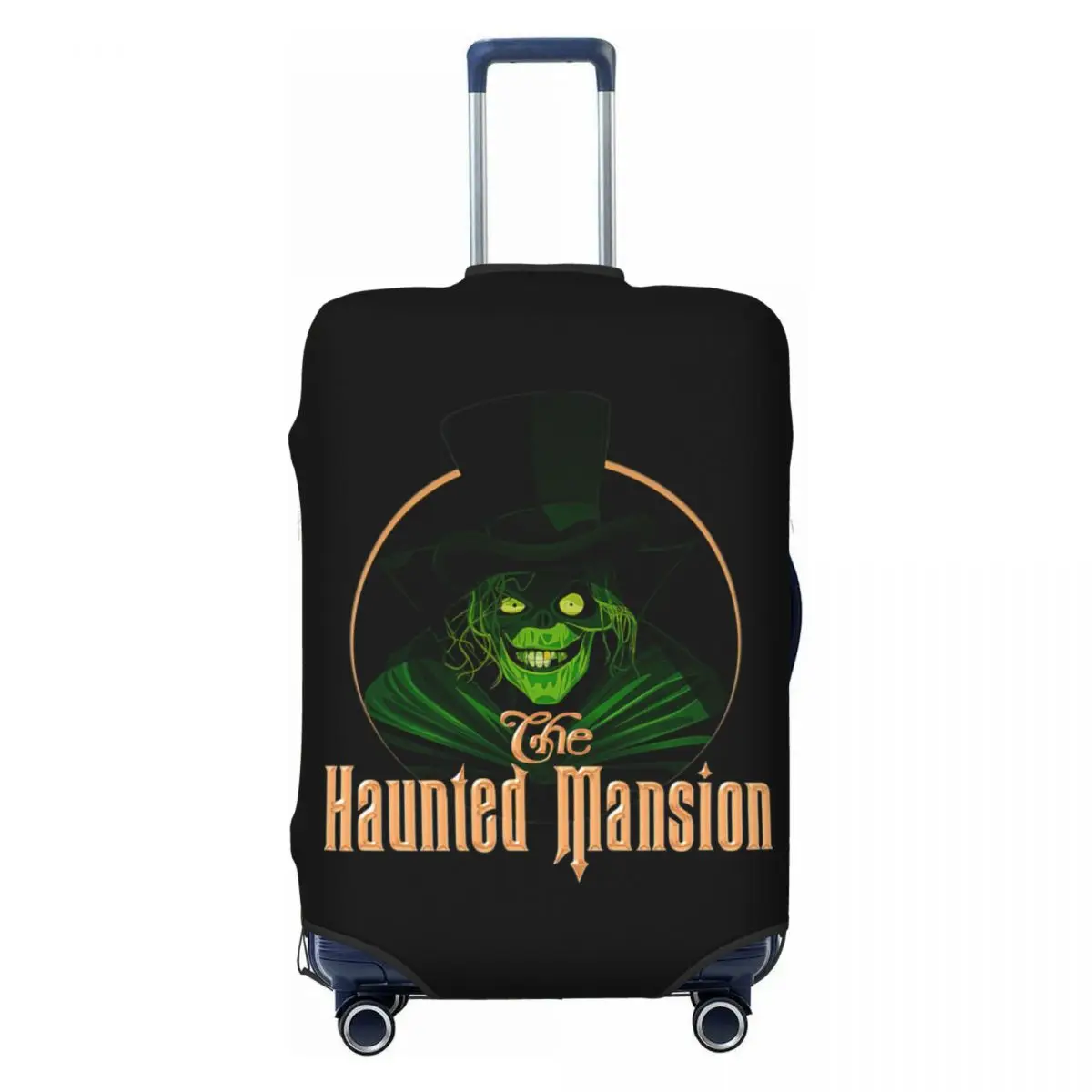 

Haunted Mansion Ghosts Suitcase Cover Elastic Halloween Travel Luggage Covers for 18-32 inch