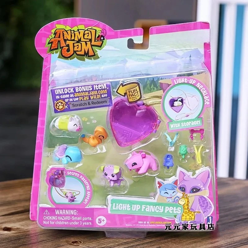 สัตว์ Jam รูปมินิตุ๊กตาการ์ตูนใช้สัตว์เลี้ยง Cupake เด็กแกล้งทําเป็นเล่นของเล่น