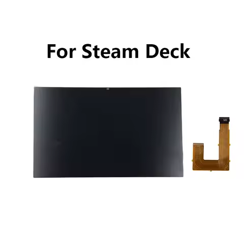 1PCS IPS LCD Screen For Steam Deck 2022 Game Console 60Hz LCD Display with Digitizer Full Assembly Repair Accessories Spare Part