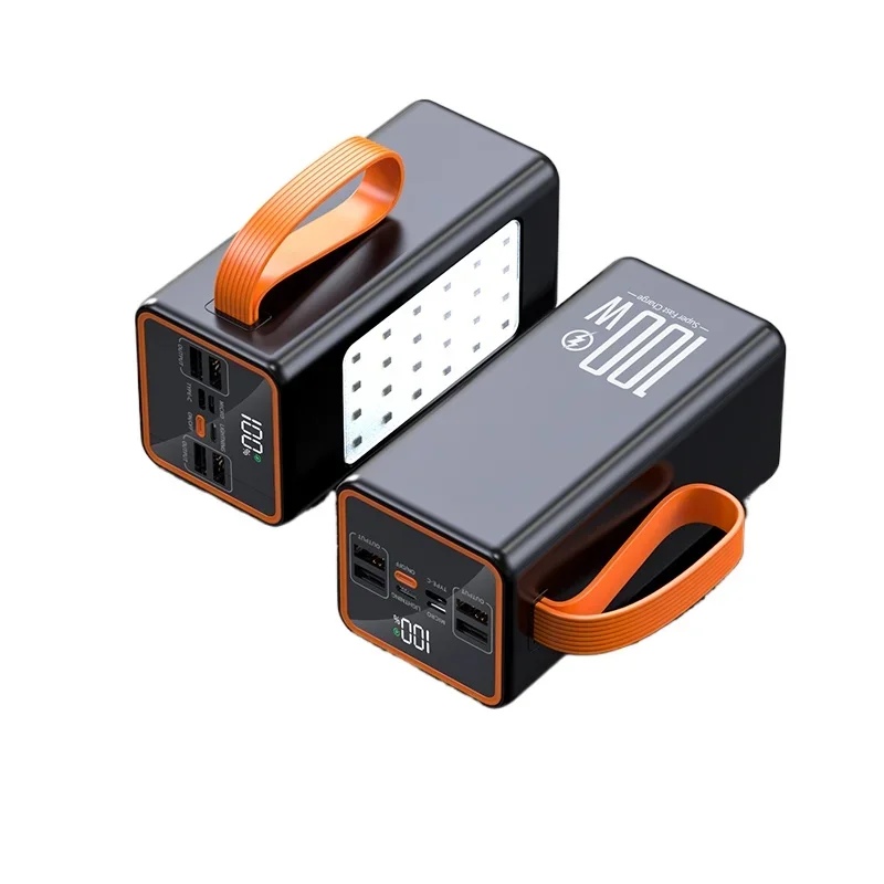 

*Super fast charging power bank 100000 large capacity 100,000 mAh outdoor mobile power supply