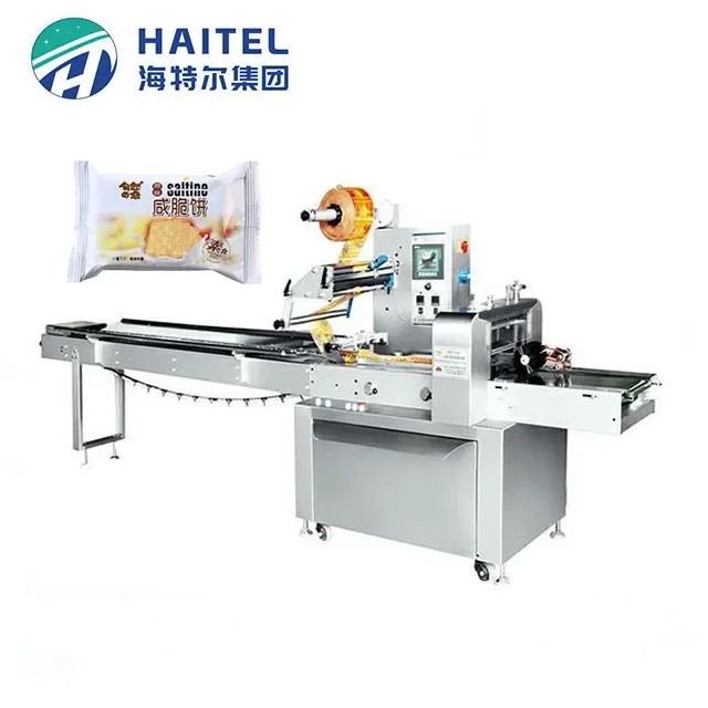 Automatic Pouch Packing Horizontal Packing Pillow Wrapping Package Machine