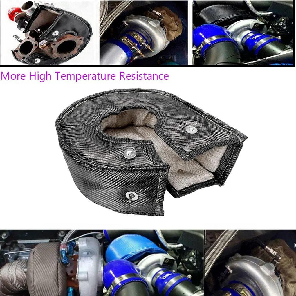 Carbon Fiber TurboBlanket Turbos Cool And Efficient Helps To Isolate Turbocharger Engine Partition