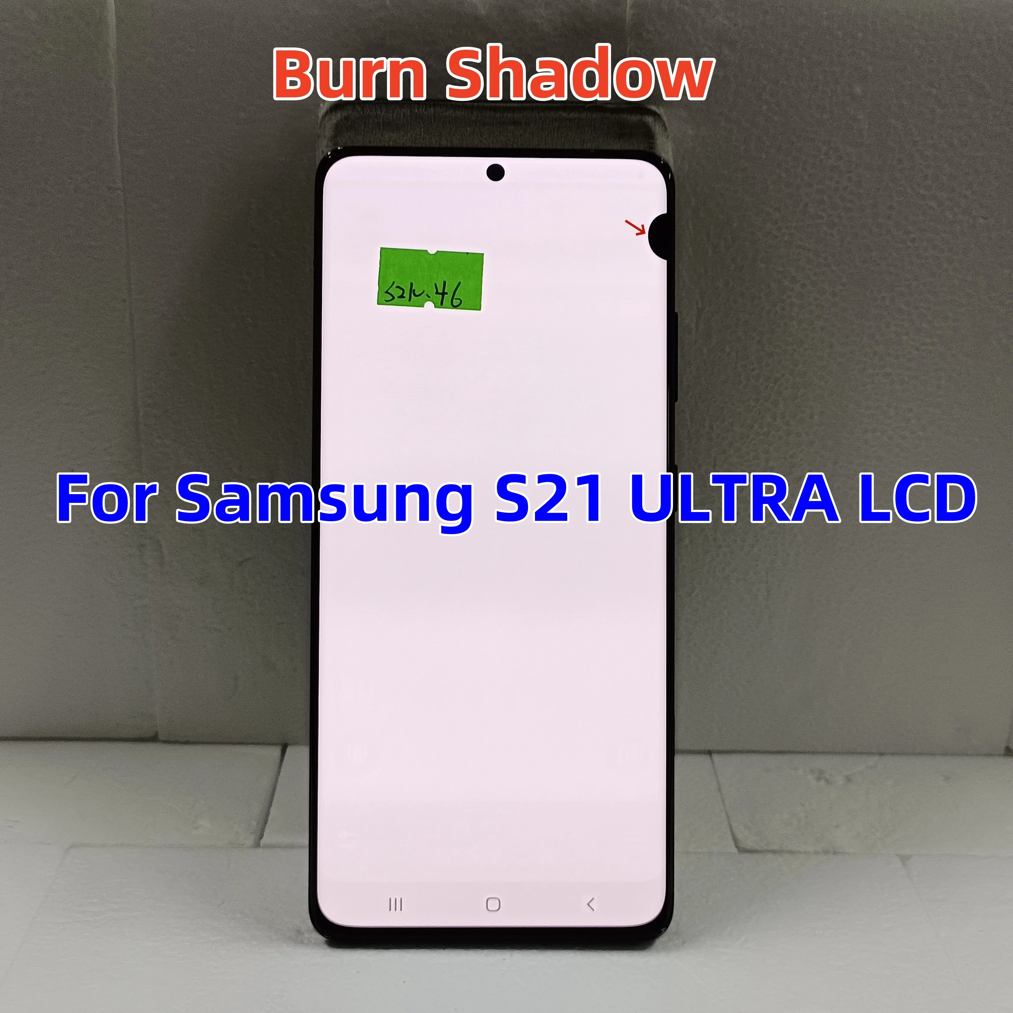 

6.8'' For Samsung Galaxy S21 Ultra 5G G998 G998U G998B G998F/DS Amoled LCD Display Touch Screen Digitizer Assembly . with Dots